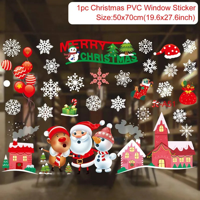 Christmas Wall and Window Stickers