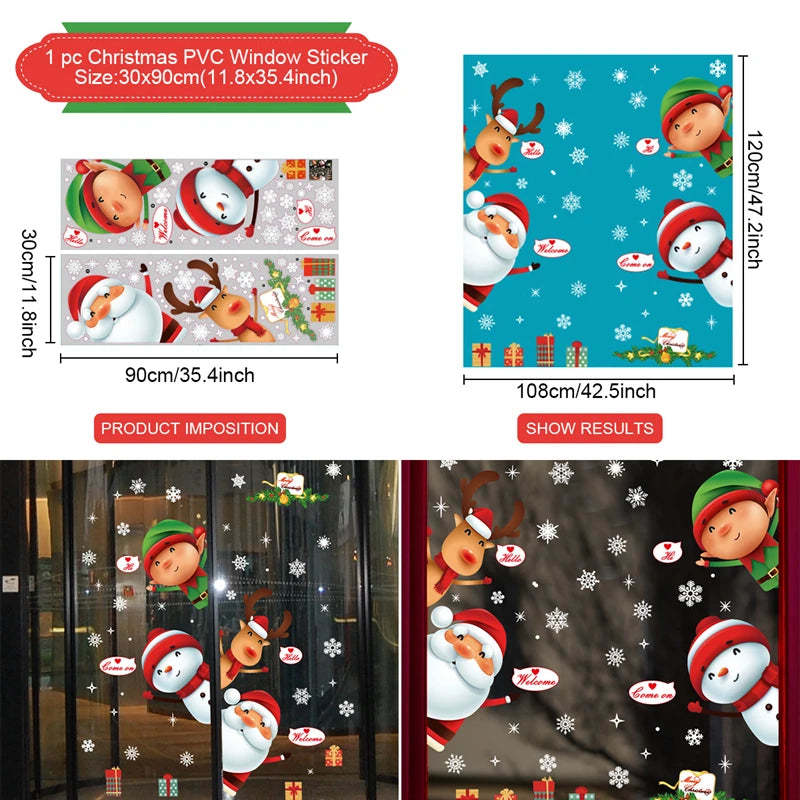 Christmas Wall and Window Stickers