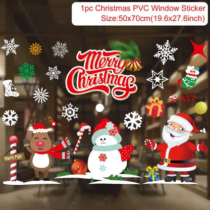 Christmas Wall and Window Stickers
