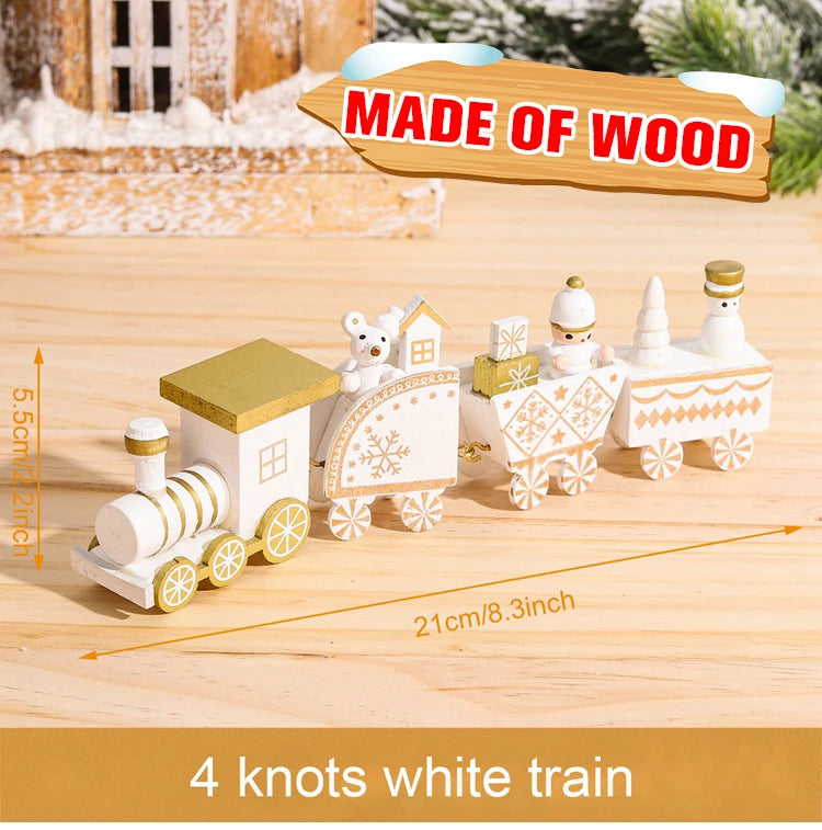 Christmas Train Ornament Decorative Holiday Display