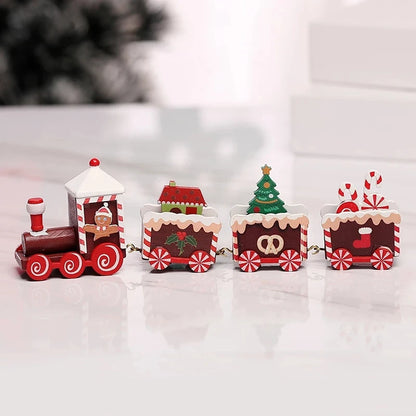Christmas Train Ornament Decorative Holiday Display