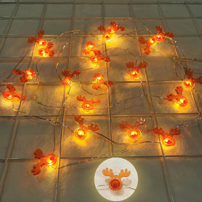 Santa Snowman Christmas LED String Lights