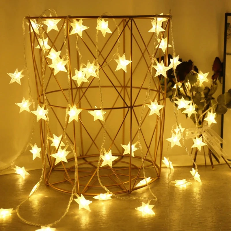 Star LED String Lights