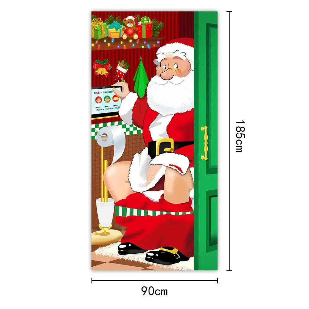 Santa Claus Door Cover