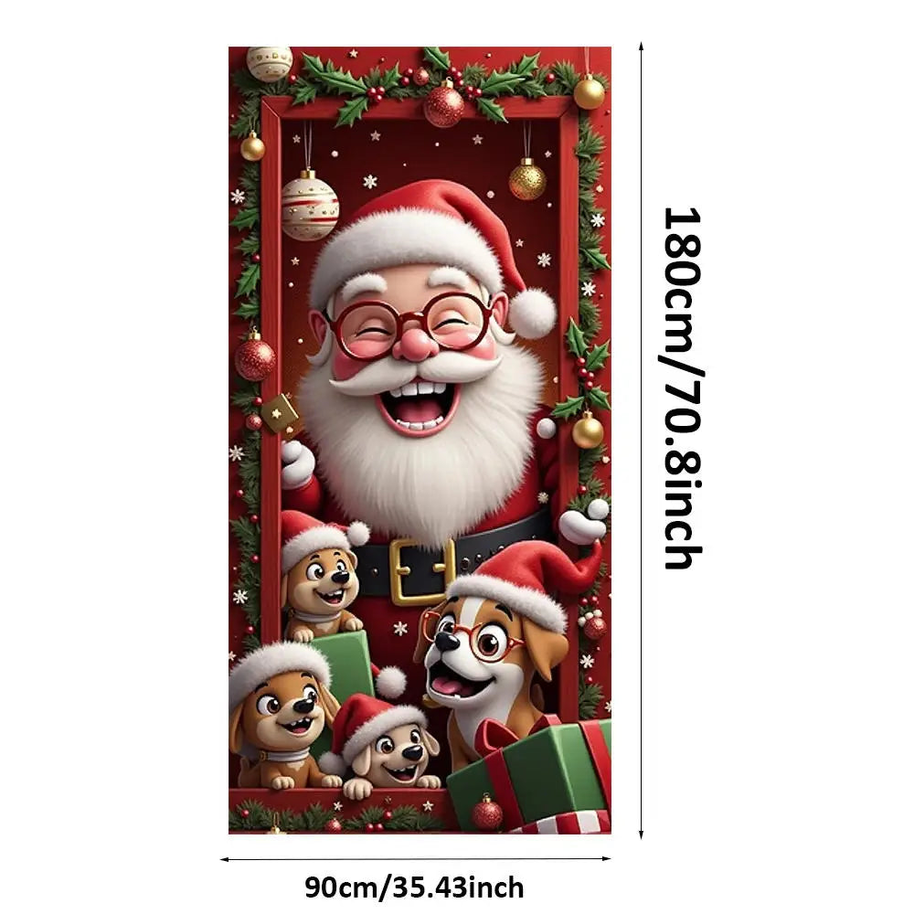 Santa Claus Door Cover