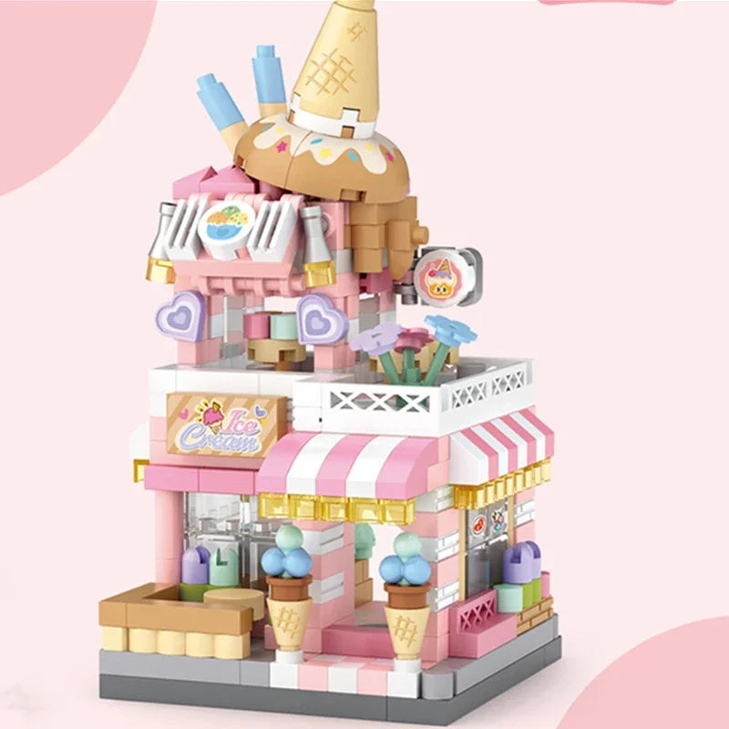 Flower Shop Building Block Set
