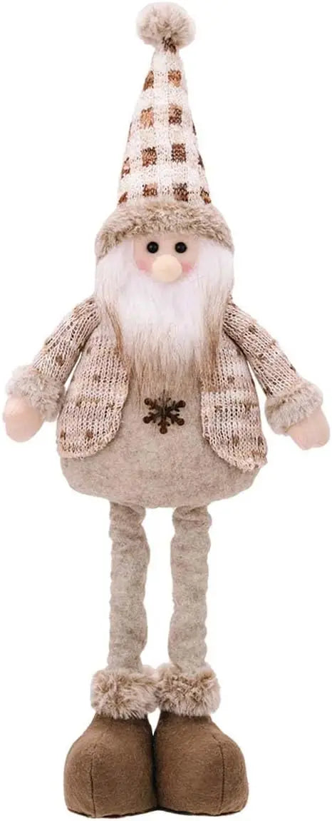 Adjustable Santa Snowman Reindeer Plush Dolls