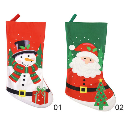 45cm Santa Snowman Christmas Stockings