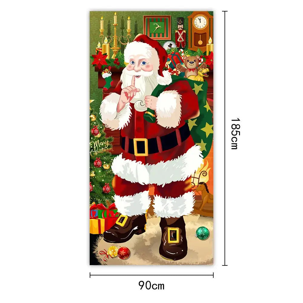 Santa Claus Door Cover