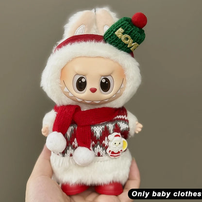 Mini Christmas Plush Doll Clothes Outfit