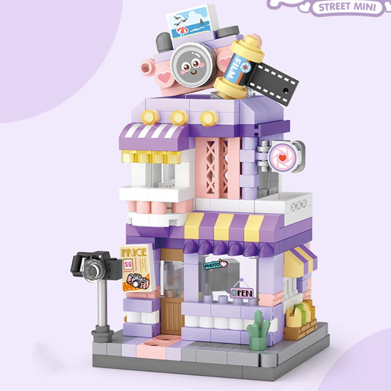 Flower Shop Building Block Set