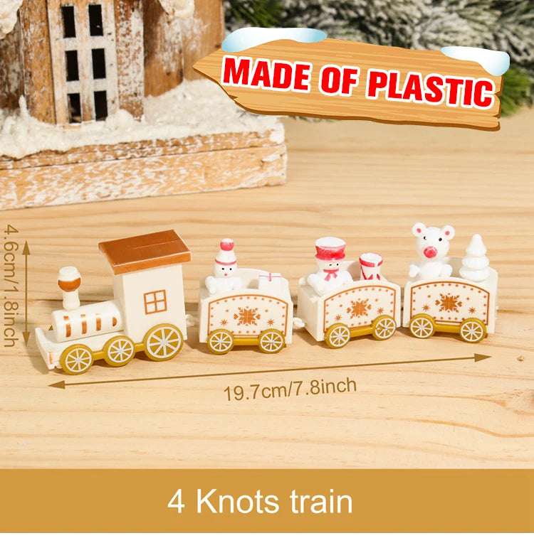 Christmas Train Ornament Decorative Holiday Display