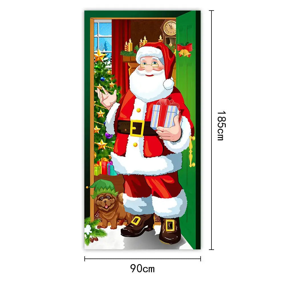 Santa Claus Door Cover
