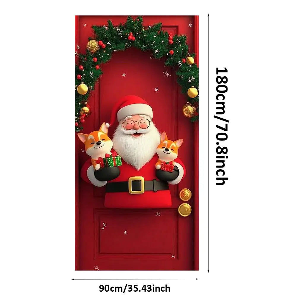 Santa Claus Door Cover