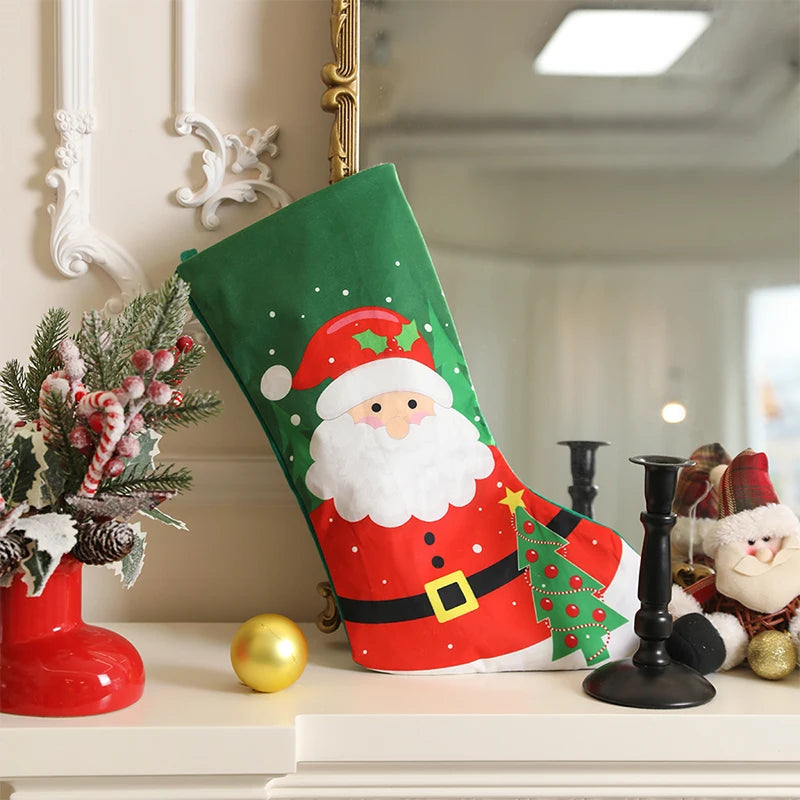 45cm Santa Snowman Christmas Stockings