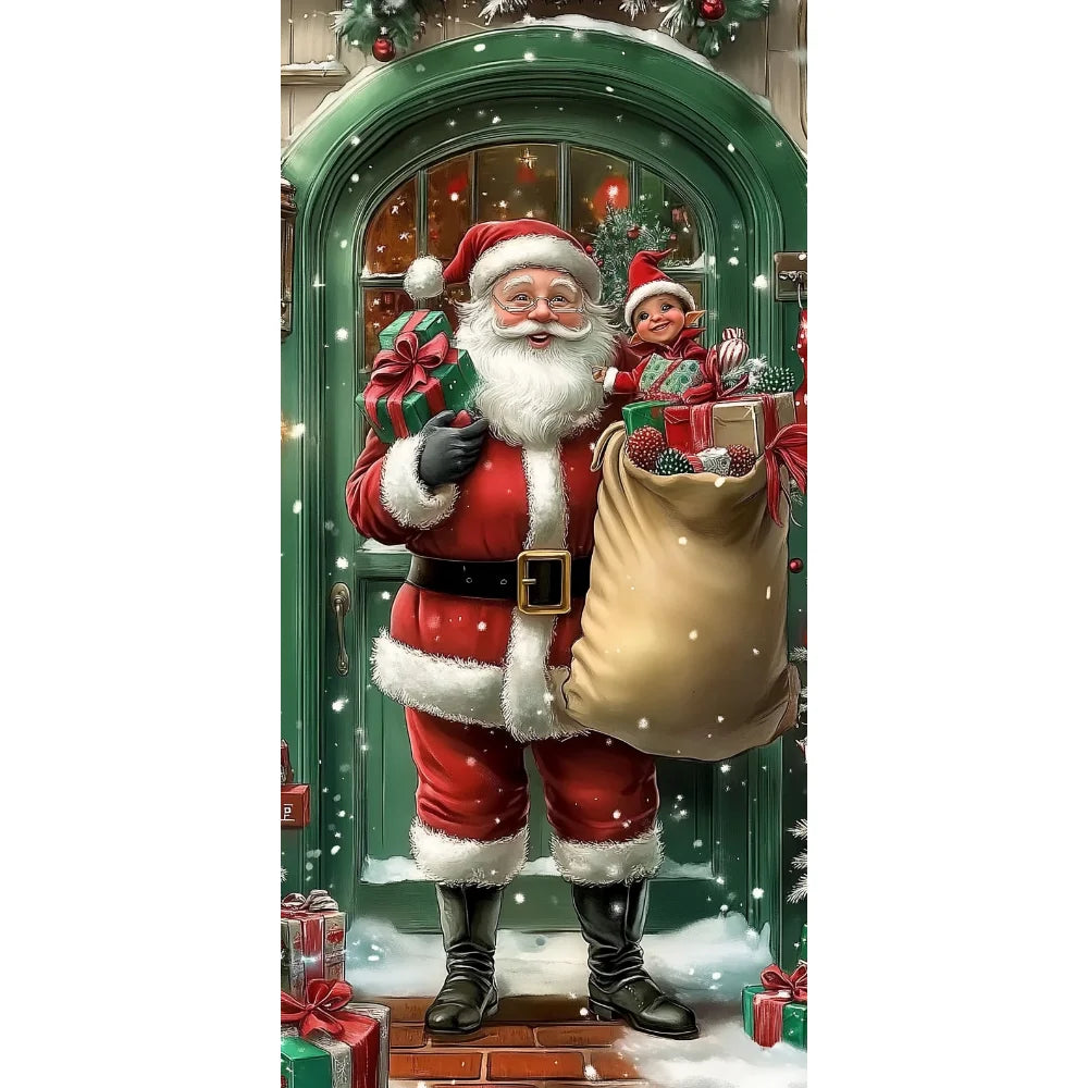 Santa Claus Door Cover