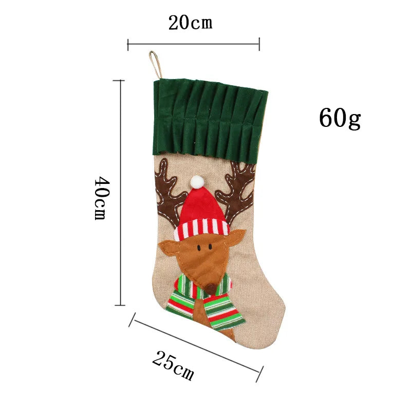 Large Cartoon Christmas Stockings