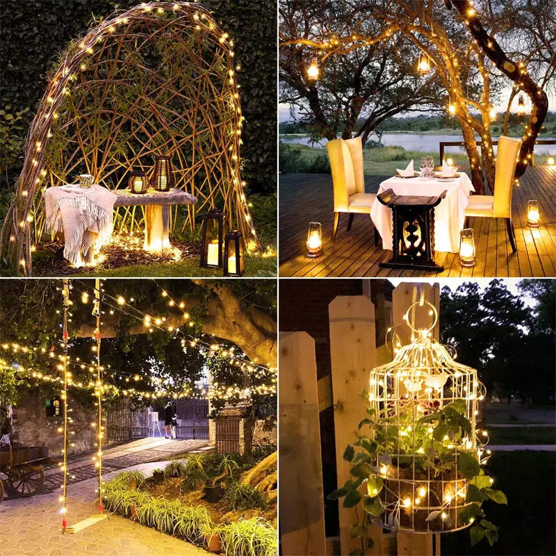 Solar LED Fairy String Lights