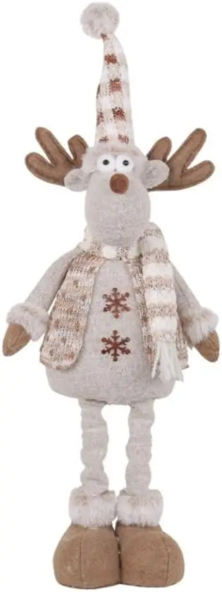 Adjustable Santa Snowman Reindeer Plush Dolls