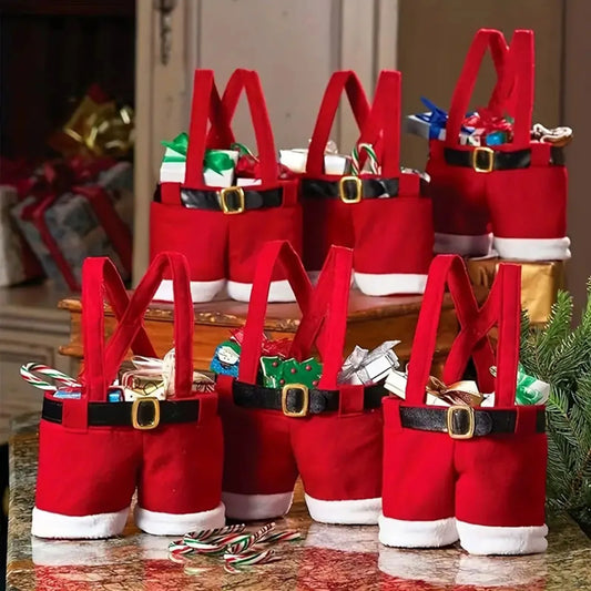 6-Pack Santa Shorts Gift Bags