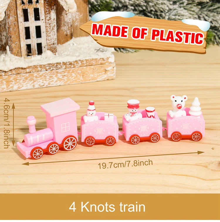 Christmas Train Ornament Decorative Holiday Display