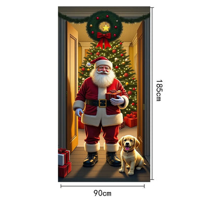 Santa Claus Door Cover