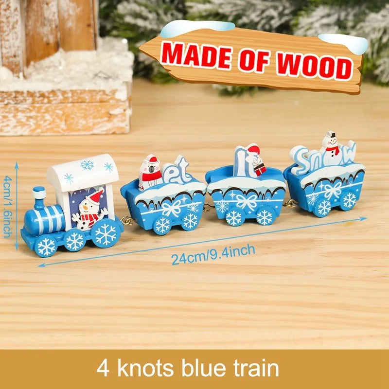 Christmas Train Ornament Decorative Holiday Display