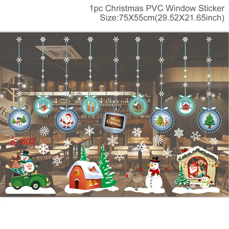 Christmas Wall and Window Stickers