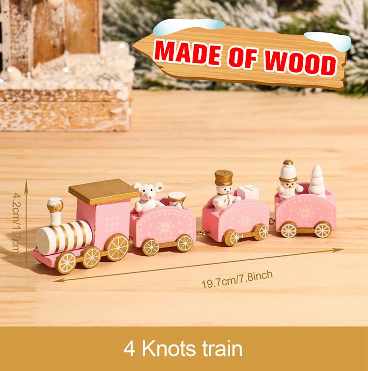 Christmas Train Ornament Decorative Holiday Display