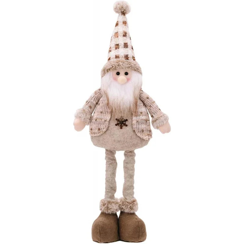 Adjustable Santa Snowman Reindeer Plush Dolls