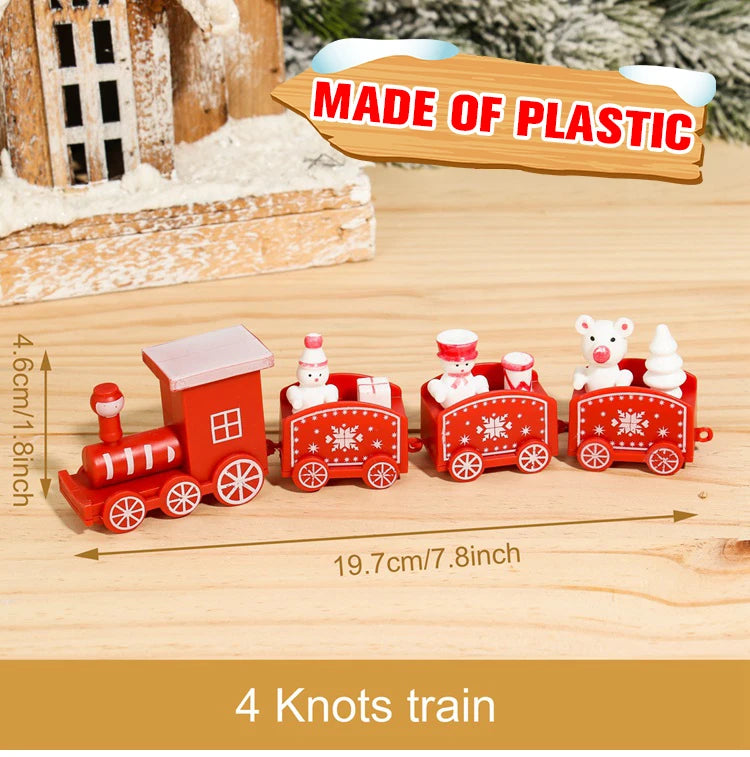 Christmas Train Ornament Decorative Holiday Display