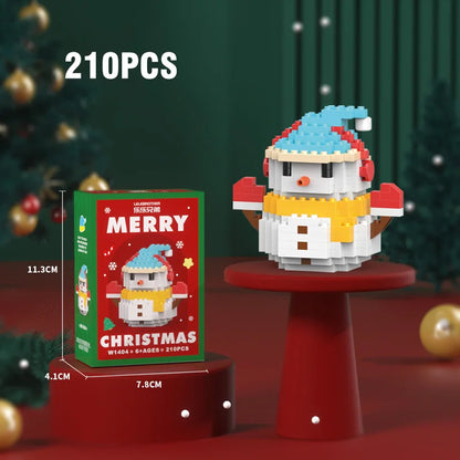 Christmas Micro Building Blocks Set