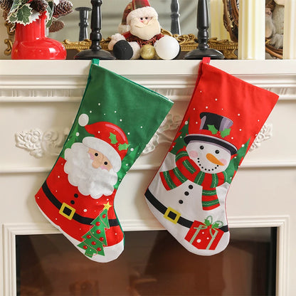 45cm Santa Snowman Christmas Stockings