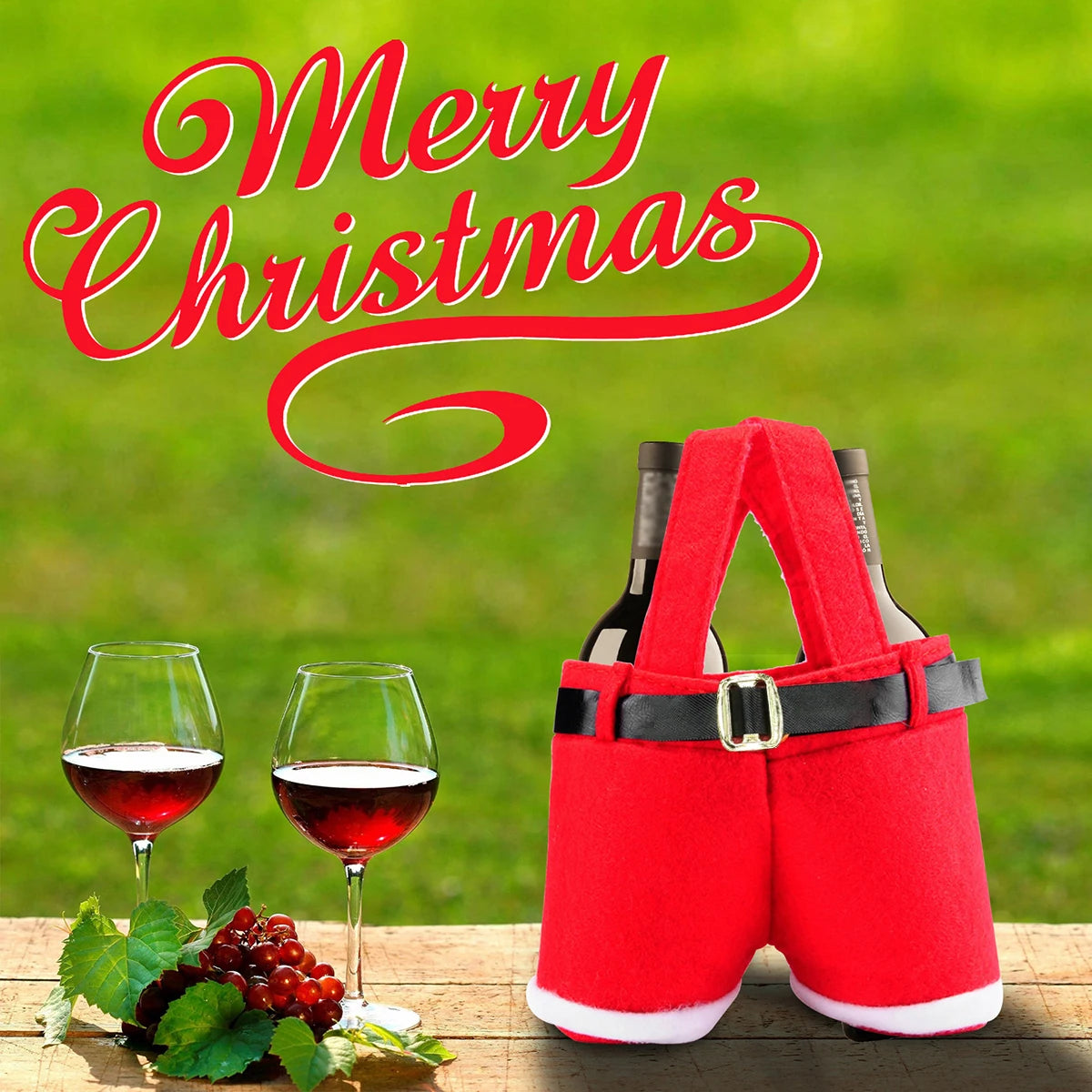 6-Pack Santa Shorts Gift Bags