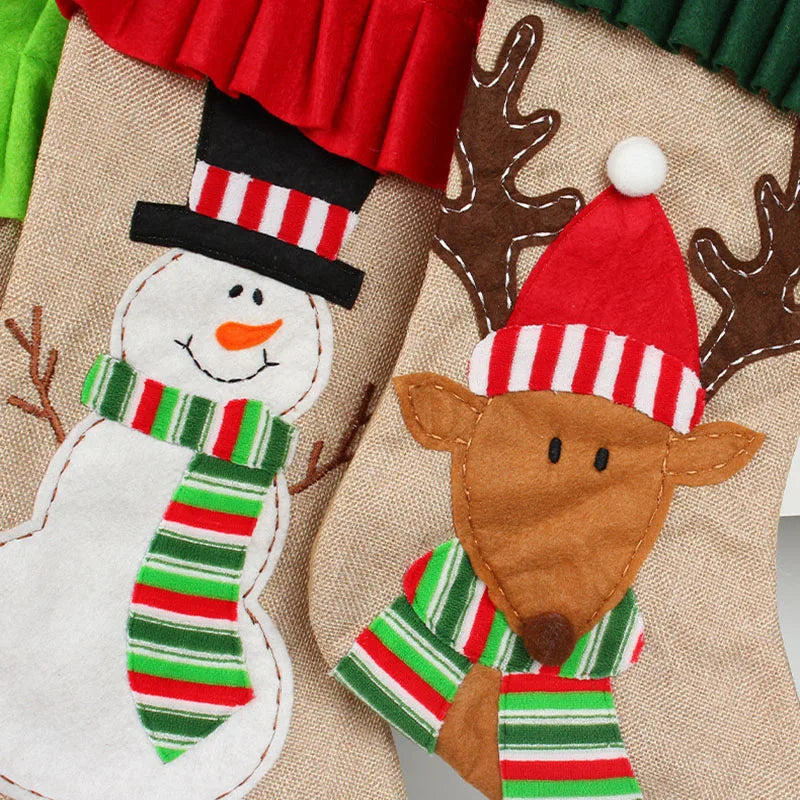 Large Cartoon Christmas Stockings