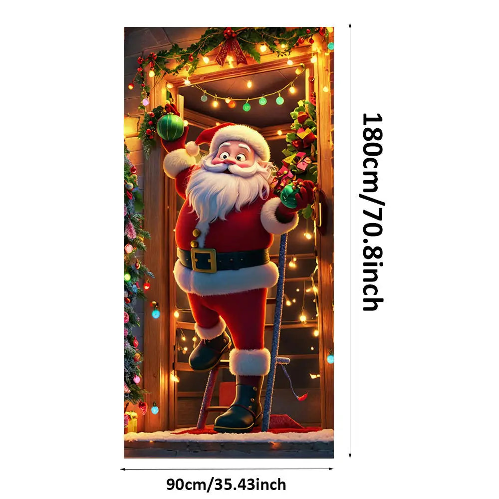 Santa Claus Door Cover