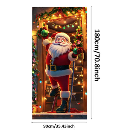 Santa Claus Door Cover