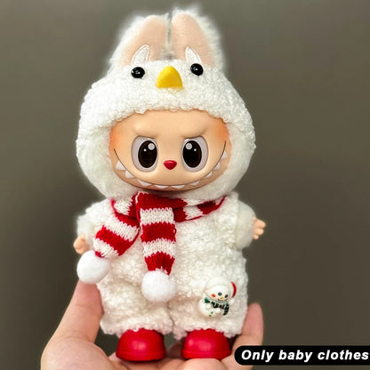 Mini Christmas Plush Doll Clothes Outfit