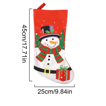 45cm Santa Snowman Christmas Stockings