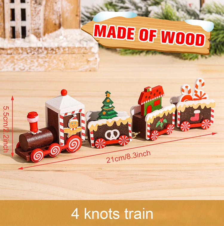 Christmas Train Ornament Decorative Holiday Display