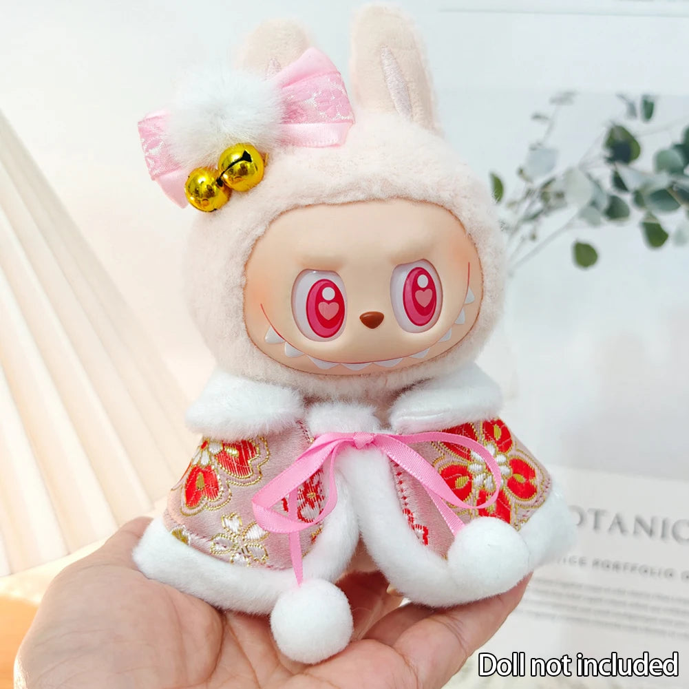 Mini Christmas Plush Doll Clothes Outfit