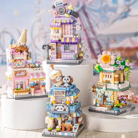 Flower Shop Building Block Set