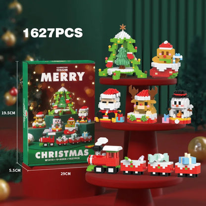 Christmas Micro Building Blocks Set