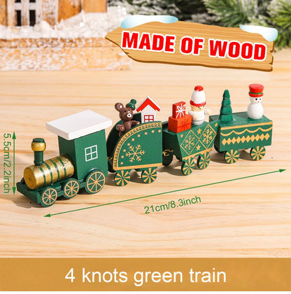 Christmas Train Ornament Decorative Holiday Display