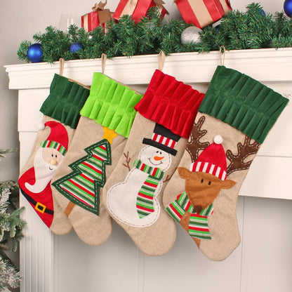 Large Cartoon Christmas Stockings