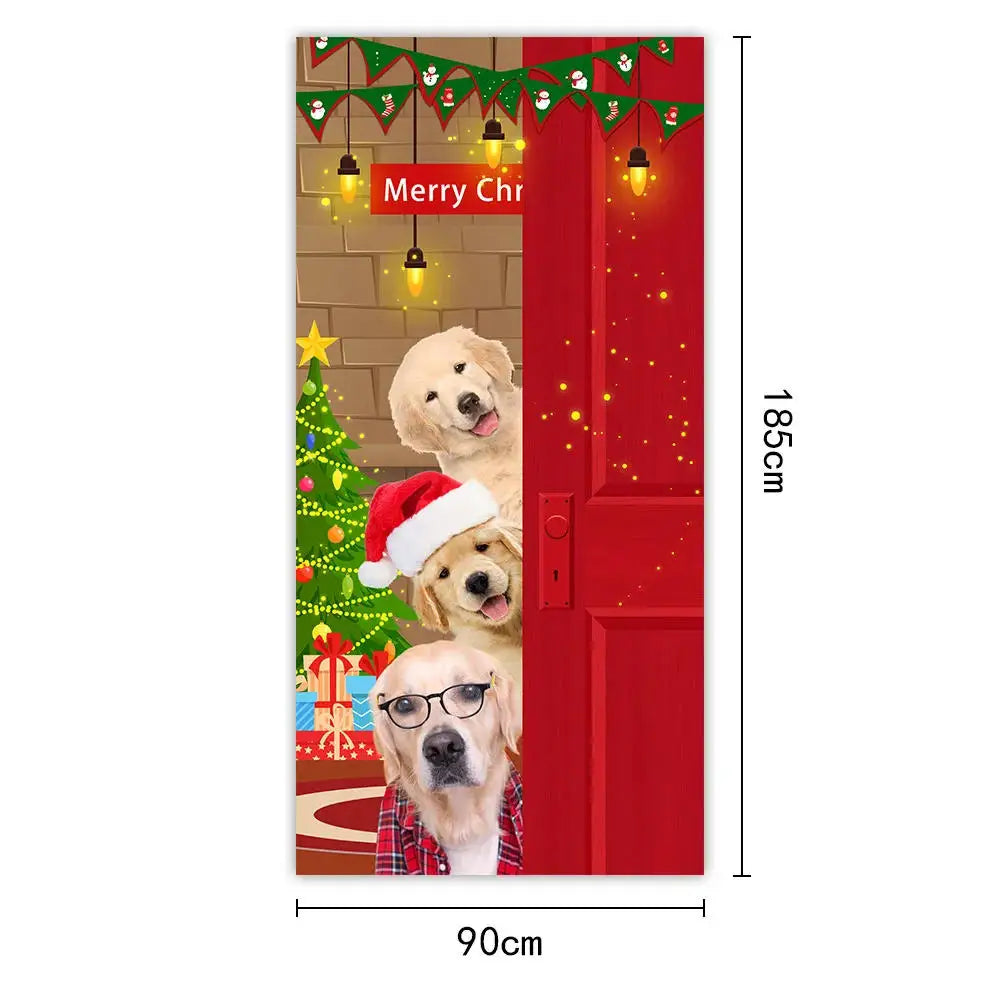 Santa Claus Door Cover