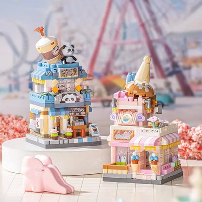 Flower Shop Building Block Set