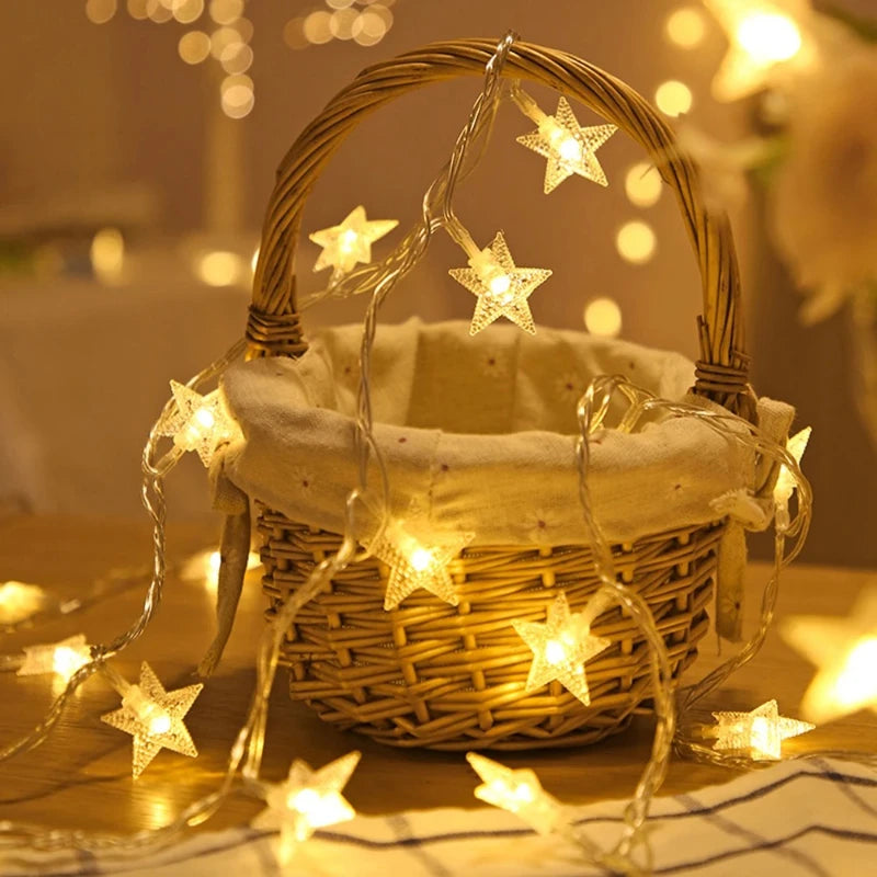 Star LED String Lights
