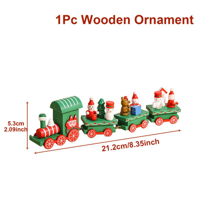 Christmas Train Ornament Decorative Holiday Display