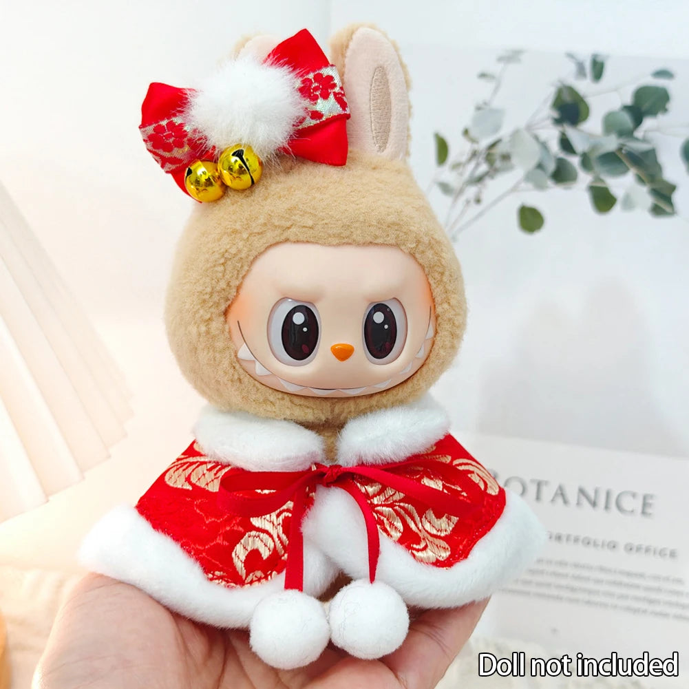 Mini Christmas Plush Doll Clothes Outfit